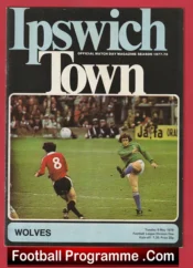 Ipswich Town v Wolves 1978