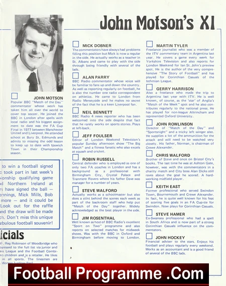 Ron Gray Testimonial Benefit Match Ipswich Town 1979 Multi Signed - Image 5