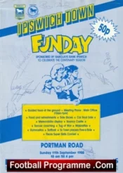Ipswich Town Football Club Funday 1988 – Multi Signed