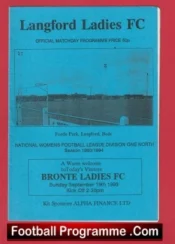 Langford Ladies v Bronte Ladies 1993 – Womens Football