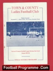 Town And Country Ladies v Bristol Ladies 1993 – Womens Football
