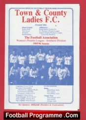 Town And Country Ladies v Bedford Bells Ladies 1995 – Womens Football