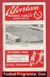Aberdeen v Queens Park 1964 – Scotland