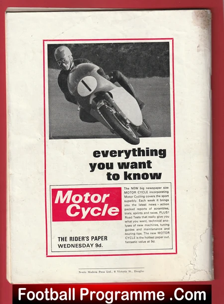 Isle Of Man Manx Grand Prix Official Programme 1968 - Image 4
