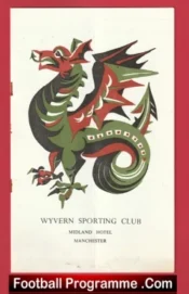 Wyvern Sporting Club Boxing Match Midland Hotel Manchester 1965