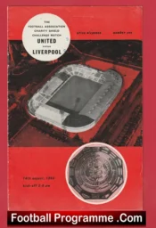 Manchester United v Liverpool 1965 – Charity Shield Man Utd