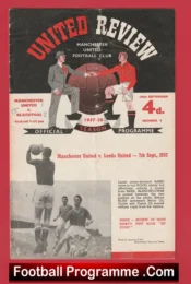 Manchester United v Blackpool 1957 – Man Utd