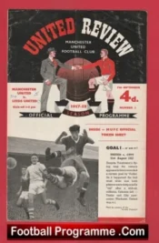 Manchester United v Leeds United 1957 – Munich Season