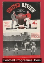 Manchester United v Manchester City 1957 – Munich Season