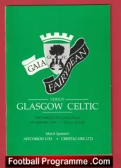 Gala Fairydean v Glasgow Celtic 1989 – Scotland