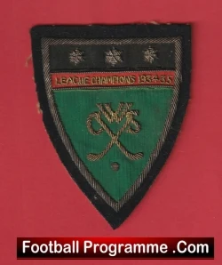Womens Hockey League Championship Patch Badge 1933 1934