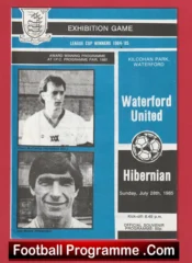 Waterford United v Hibernian Hibs 1985 – Ireland