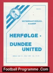 Herfolge v Dundee United 1982 – Denmark