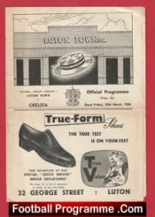 Luton Town v Chelsea 1956