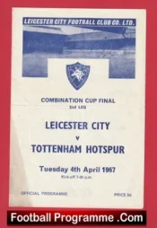 Leicester City v Tottenham 1967 – Combination Cup Final