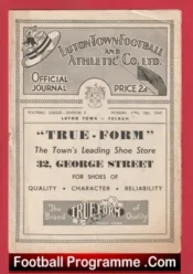 Luton Town v Fulham 1949 – 1940s