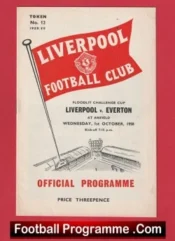 Liverpool v Everton 1958 – Floodlight Challenge Cup Match