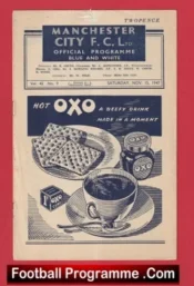 Manchester City v Charlton Athletic 1947 – 1940s