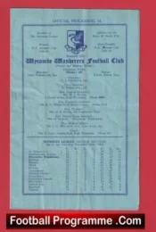 Wycombe Wanderers v St Albans 1954