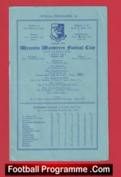Wycombe Wanderers v Barking 1955