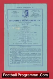 Wycombe Wanderers v Uganda 1956