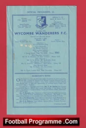 Wycombe Wanderers v Uganda 1956