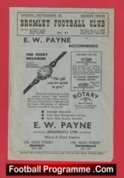 Bromley v Wycombe Wanderers 1953