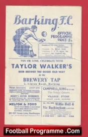 Barking v Wycombe Wanderers 1953