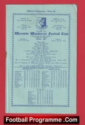 Wycombe Wanderers v Sutton United 1953