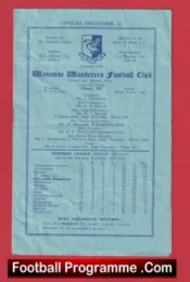 Wycombe Wanderers v Bromley 1953
