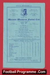 Wycombe Wanderers v Kingstonian 1953