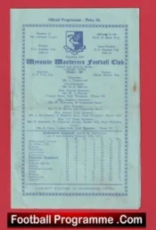 Wycombe Wanderers v Maidenhead United 1953