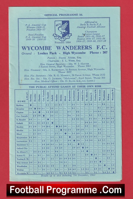 Wycombe Wanderers v Wycombe Ex Players 1963 - Friendly - Image 2