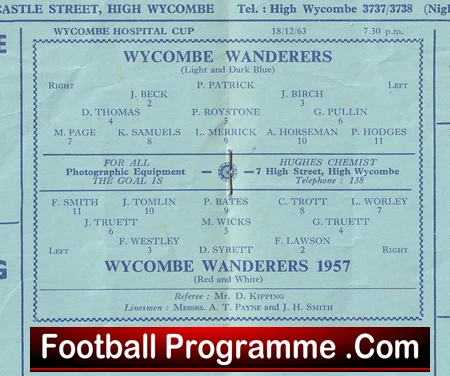 Wycombe Wanderers v Wycombe Ex Players 1963 - Friendly - Image 3