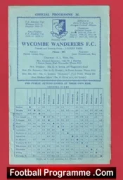 Wycombe Wanderers v Barking 1963