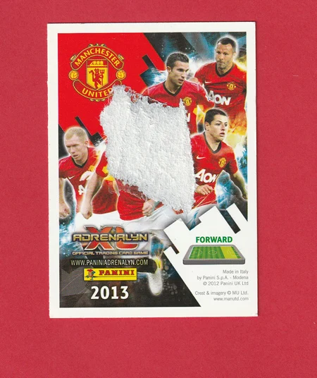 Manchester United Ashley Young Autographed Signed Football Card Man Utd - Image 2
