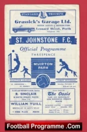 St Johnstone v St Mirren 1962 – Alex Ferguson