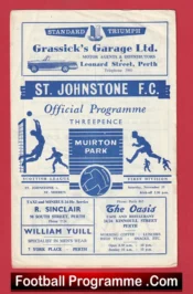 St Johnstone v St Mirren 1962 – Alex Ferguson
