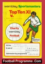 Saffron Walden Town v Top Ten X1 1978 – Charity Match