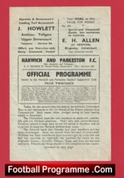 Harwich Parkeston v Chelmsford City 1950s – Boys Match