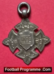 Aldershot Wednesday League Army Football Silver Medal 1897 1898