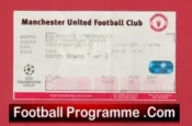 Manchester United v Feyenoord 1997 – Football Ticket