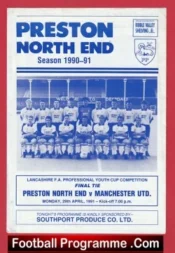 Preston North End v Manchester United 1991 – Youth Cup Final