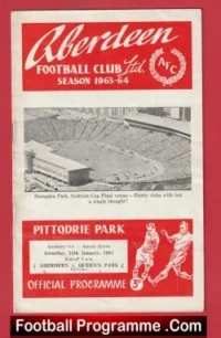Aberdeen v Queens Park 1964 – Scotland