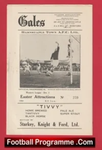 Barnstaple Town v Salisbury 1960