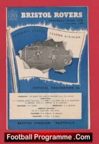 Bristol Rovers v Luton Town 1961