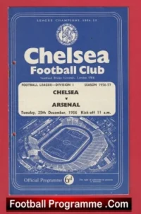 Chelsea v Arsenal 1956 – 1950s