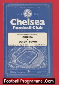 Chelsea v Luton Town1956