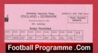 England v Denmark 1994 – Wembley Pass Ticket