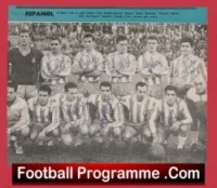 Espanol Football Team Multi Signed Autographed 1960 – 1961